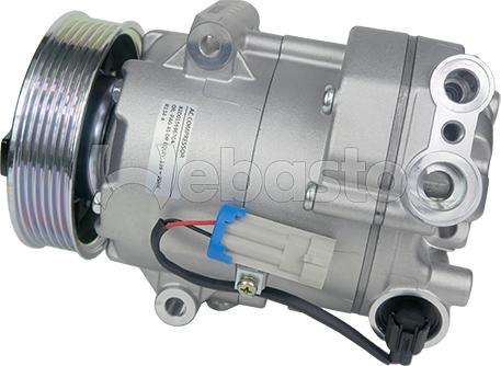 Webasto 82D0155967CA - Compressor, air conditioning autospares.lv