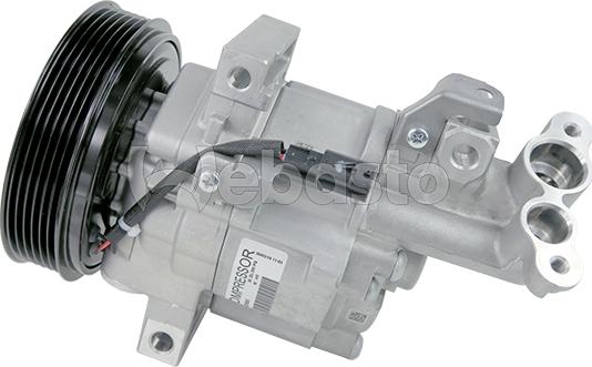 Webasto 82D0156418MA - Compressor, air conditioning autospares.lv