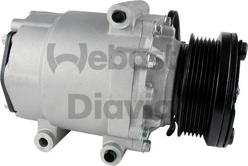 Webasto 82D0156086CA - Compressor, air conditioning autospares.lv