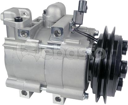 Webasto 82D0156107MA - Compressor, air conditioning autospares.lv