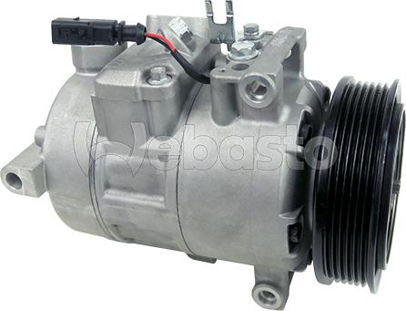 Webasto 82D0156125CA - Compressor, air conditioning autospares.lv