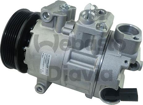 Webasto 82D0156265CA - Compressor, air conditioning autospares.lv