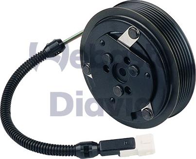 Webasto 82D016094MA - Magnetic Clutch, air conditioner compressor autospares.lv