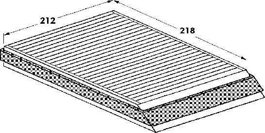 Webasto 82D0325007A - Filter, interior air autospares.lv