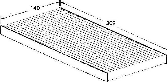 Webasto 82D0325010A - Filter, interior air autospares.lv