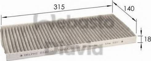 Webasto 82D0325010CA - Filter, interior air autospares.lv