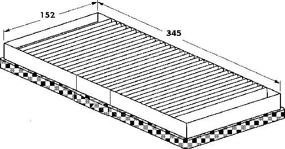 Webasto 82D0325012A - Filter, interior air autospares.lv