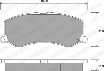 Stellox 421 000-SX - Brake Pad Set, disc brake autospares.lv