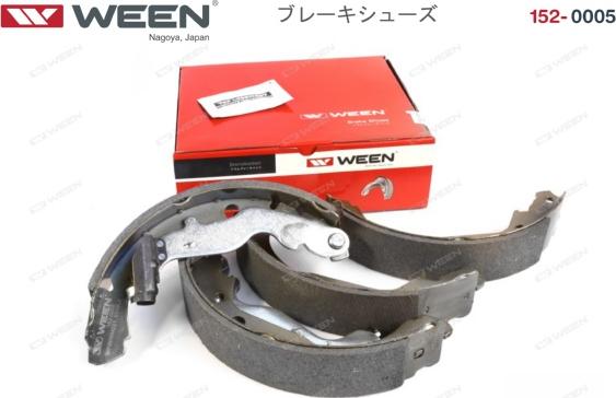 Ween 152-0005 - Brake Shoe Set autospares.lv