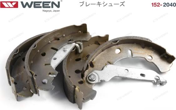 Ween 152-2040 - Brake Shoe Set autospares.lv