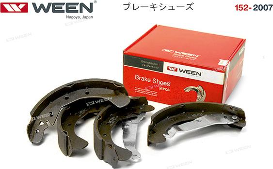 Ween 152-2007 - Brake Shoe Set autospares.lv