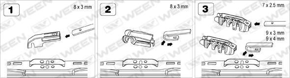 Ween 102-2020 - Wiper Blade autospares.lv