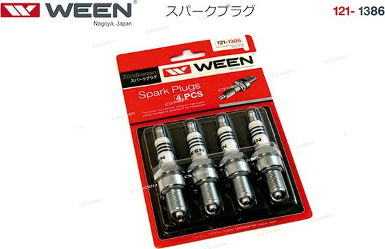 Ween 121-1386 - Spark Plug autospares.lv