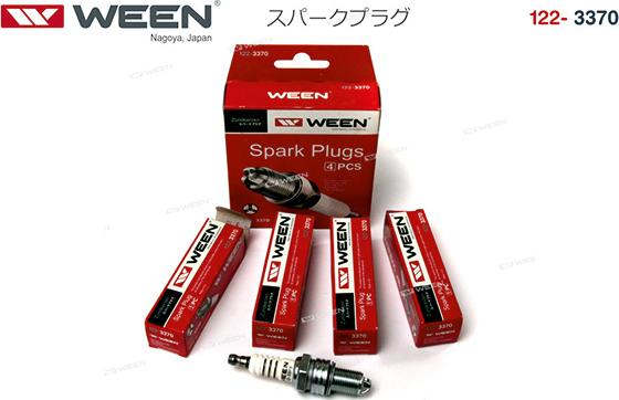 Ween 122-3370 - Spark Plug autospares.lv