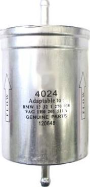 BOSCH 0986AF9651 - Fuel filter autospares.lv