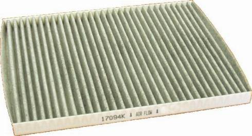 WE PARTS 17094K - Filter, interior air autospares.lv