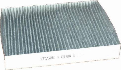 WE PARTS 17158K - Filter, interior air autospares.lv