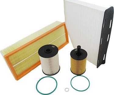 WE PARTS FKVAG002 - Filter Set autospares.lv