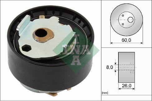 Wilmink Group WG1990606 - Tensioner Pulley, timing belt autospares.lv