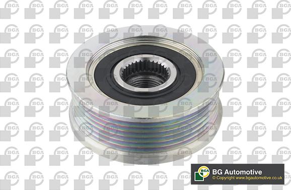 Wilmink Group WG1907436 - Pulley, alternator, freewheel clutch autospares.lv