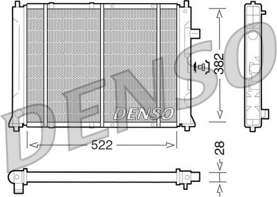 Wilmink Group WG1919452 - Radiator, engine cooling autospares.lv