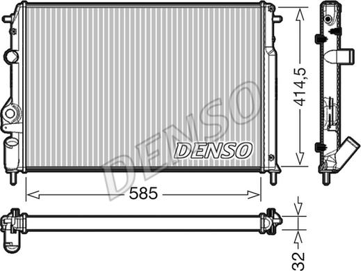 Wilmink Group WG1919403 - Radiator, engine cooling autospares.lv