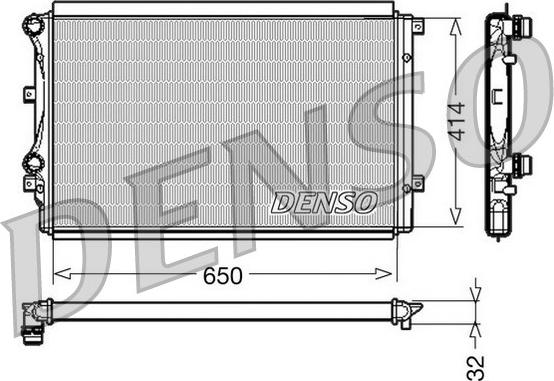 Wilmink Group WG1919486 - Radiator, engine cooling autospares.lv