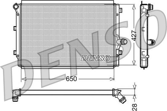 Wilmink Group WG1919488 - Radiator, engine cooling autospares.lv