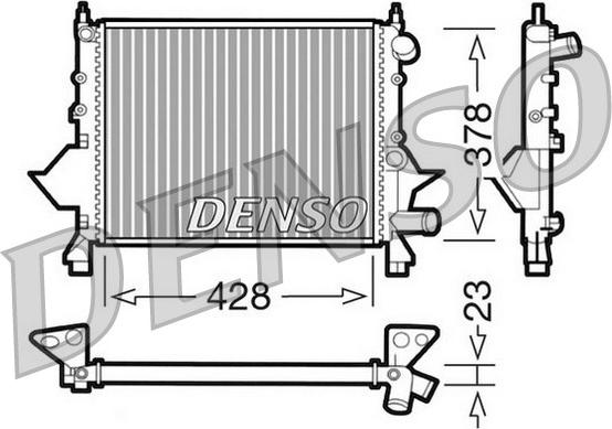 Wilmink Group WG1919424 - Radiator, engine cooling autospares.lv