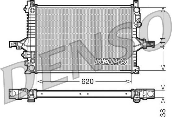 Wilmink Group WG1919541 - Radiator, engine cooling autospares.lv