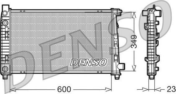 Wilmink Group WG1919243 - Radiator, engine cooling autospares.lv