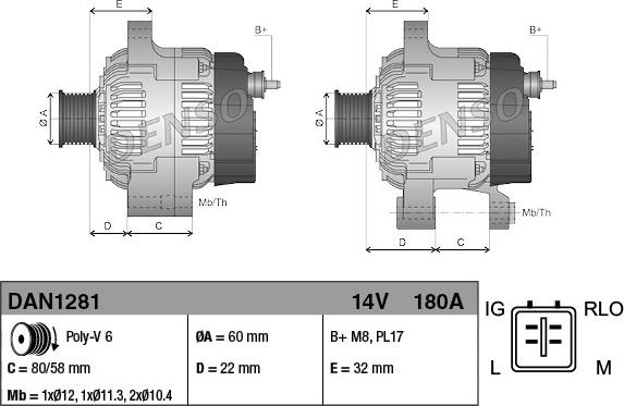 Wilmink Group WG1916807 - Alternator autospares.lv