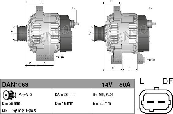 Wilmink Group WG1916743 - Alternator autospares.lv