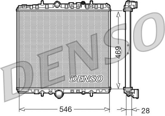 Wilmink Group WG1918937 - Radiator, engine cooling autospares.lv