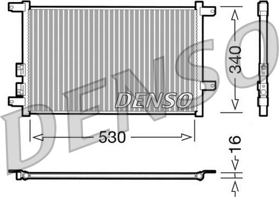 Wilmink Group WG1917074 - Condenser, air conditioning autospares.lv