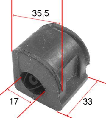 Wilmink Group WG1923509 - Bearing Bush, stabiliser autospares.lv