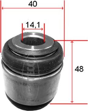 Wilmink Group WG1922970 - Bush of Control / Trailing Arm autospares.lv