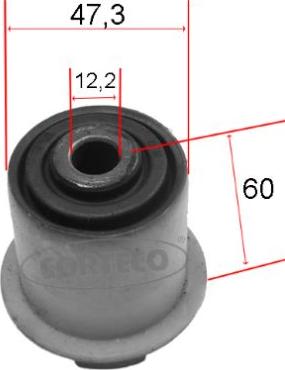 Wilmink Group WG1922850 - Bush of Control / Trailing Arm autospares.lv