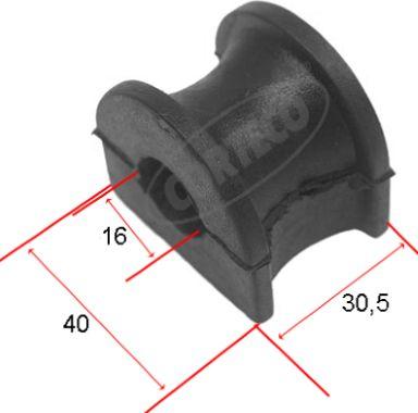 Wilmink Group WG1922881 - Bearing Bush, stabiliser autospares.lv