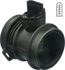 Wilmink Group WG1498149 - Air Mass Sensor autospares.lv