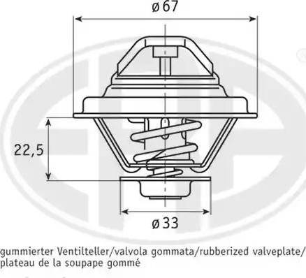 Wilmink Group WG1492954 - Coolant thermostat / housing autospares.lv