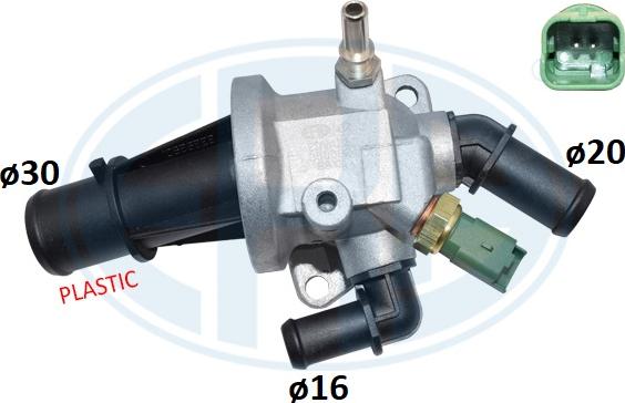 Wilmink Group WG1492697 - Coolant thermostat / housing autospares.lv