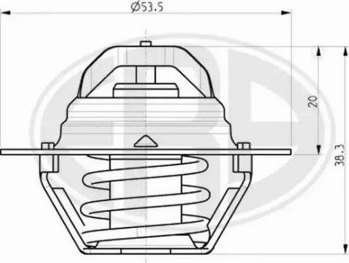 Wilmink Group WG1492717 - Coolant thermostat / housing autospares.lv