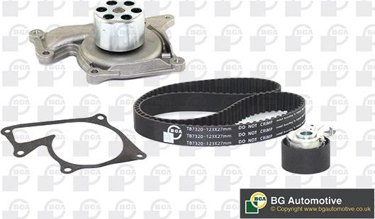 Wilmink Group WG1488052 - Water Pump & Timing Belt Set autospares.lv