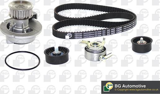 Wilmink Group WG1488063 - Water Pump & Timing Belt Set autospares.lv