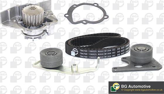 Wilmink Group WG1487941 - Water Pump & Timing Belt Set autospares.lv