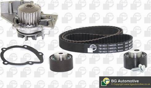 Wilmink Group WG1487943 - Water Pump & Timing Belt Set autospares.lv