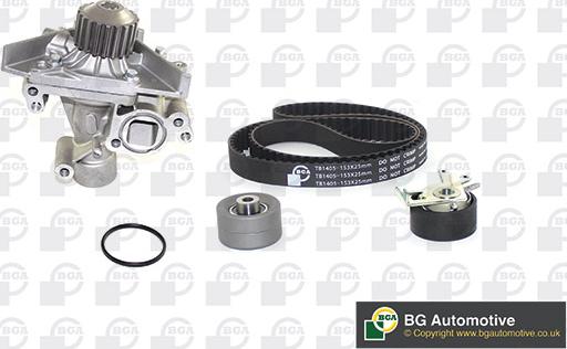 Wilmink Group WG1487947 - Water Pump & Timing Belt Set autospares.lv