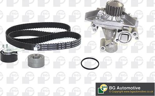 Wilmink Group WG1487954 - Water Pump & Timing Belt Set autospares.lv