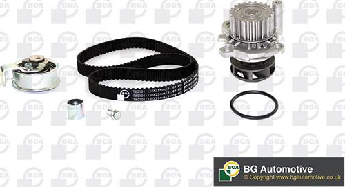 Wilmink Group WG1487903 - Water Pump & Timing Belt Set autospares.lv